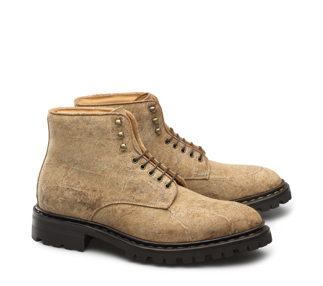 Lace-Up Boots - Christopher Rustic Old